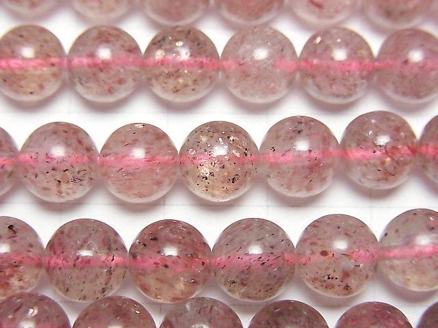 [Video] Pink Epidote AA++ Round 8mm half or 1strand beads (aprx.15inch/36cm)