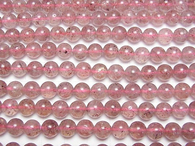 [Video] Pink Epidote AA++ Round 8mm half or 1strand beads (aprx.15inch/36cm)