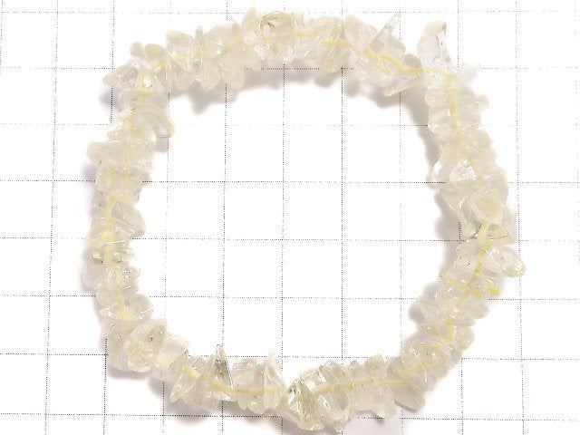 [Video][One of a kind] Libyan Desert Glass AAA Chips (Small Nugget) Bracelet NO.25