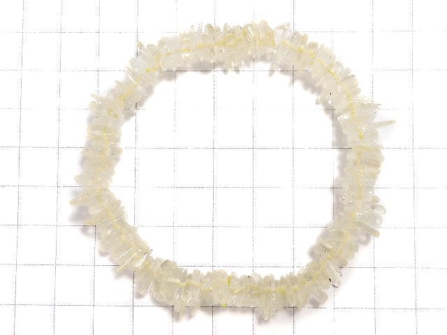 [Video][One of a kind] Libyan Desert Glass AAA Chips (Small Nugget) Bracelet NO.26