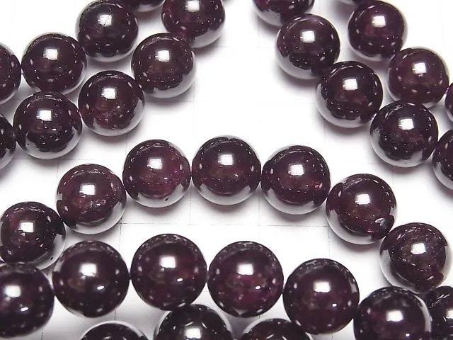 Bracelet Grenat AA++ Rond [9mm][10mm]