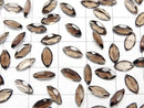 [Video]High Quality Smoky Quartz AAA Loose stone Marquise Faceted 8x4mm 10pcs