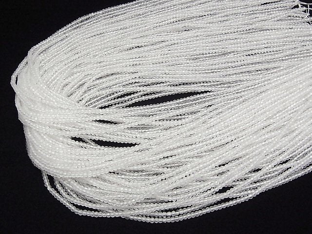 [Video] High Quality! Crystal AAA- Faceted Button Rondelle 2x2x1.5mm 1strand beads (aprx.15inch/37cm)