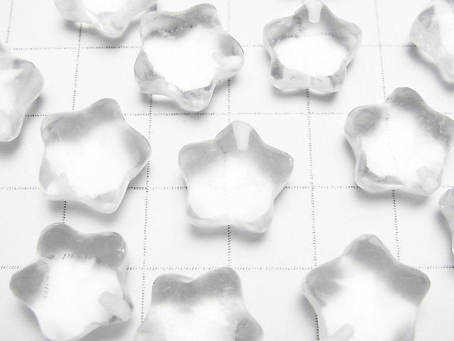 [Video] Crystal AAA- Star Motif 12-14mm [Half Drilled Hole] 2pcs