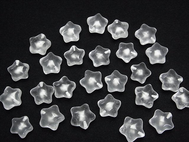 [Video] Crystal AAA- Star Motif 12-14mm [Half Drilled Hole] 2pcs