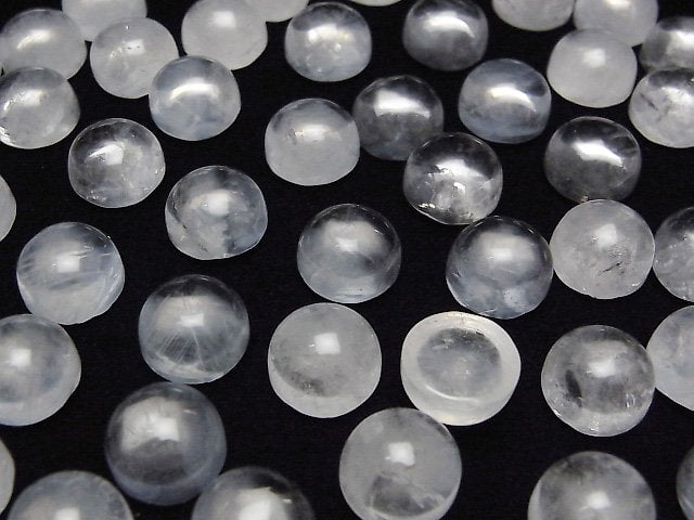 [Video] Angel Ladder Quartz Round Cabochon 10x10mm 1pc