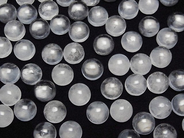 [Video] Angel Ladder Quartz Round Cabochon 10x10mm 1pc