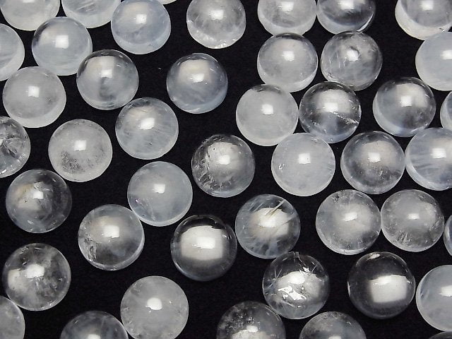 [Video] Angel Ladder Quartz Round Cabochon 12x12mm 1pc