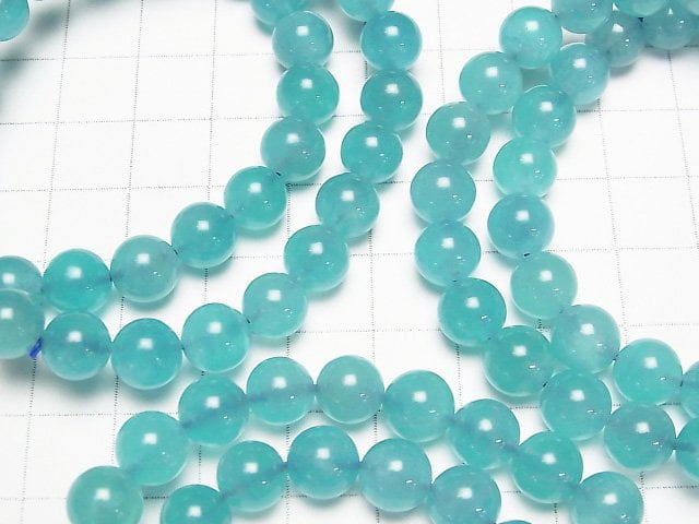 [Video]Amazonite Silica AA+ Round 8mm Bracelet
