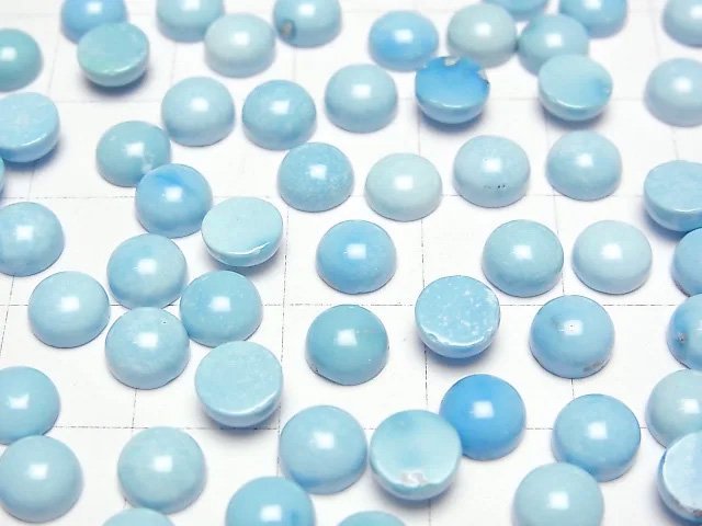 [Video]Turquoise AA++ Round Cabochon 6x6mm 1pc