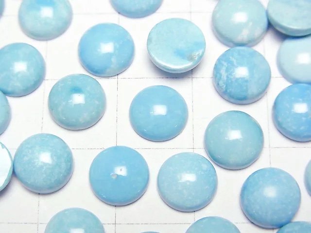 [Video]Turquoise AA++ Round Cabochon 8x8mm 1pc