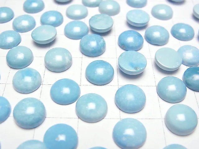 [Video]Turquoise AA++ Round Cabochon 8x8mm 1pc