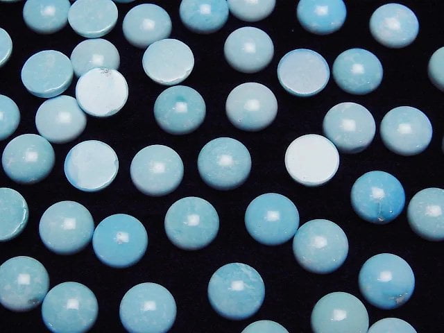 [Video]Turquoise AA++ Round Cabochon 8x8mm 1pc