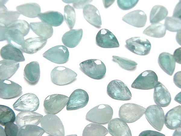 [Video]Grandidierite AA++ Loose stone Pear shape Faceted 6x4mm 5pcs