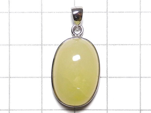 [Video][One of a kind] Smithsonite Pendant Silver925 NO.18
