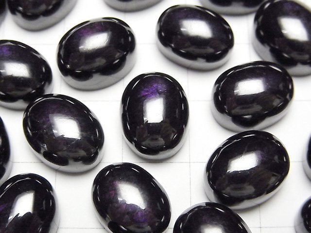 [Video]Purplite Stichtite Oval Cabochon 12-13mm 1pc