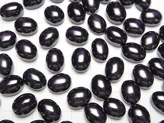 [Video]Purplite Stichtite Oval Cabochon 12-13mm 1pc