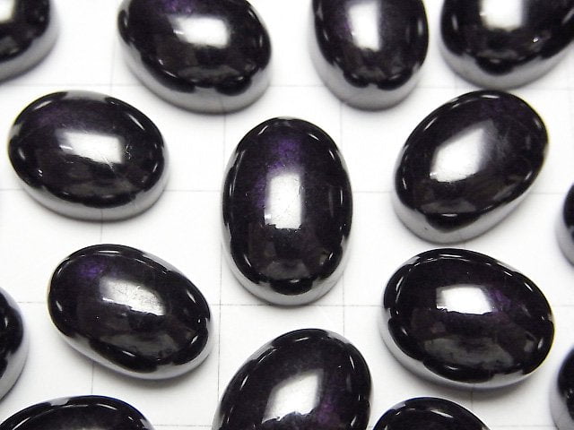 [Video]Purplite Stichtite Oval Cabochon 14-15mm 1pc