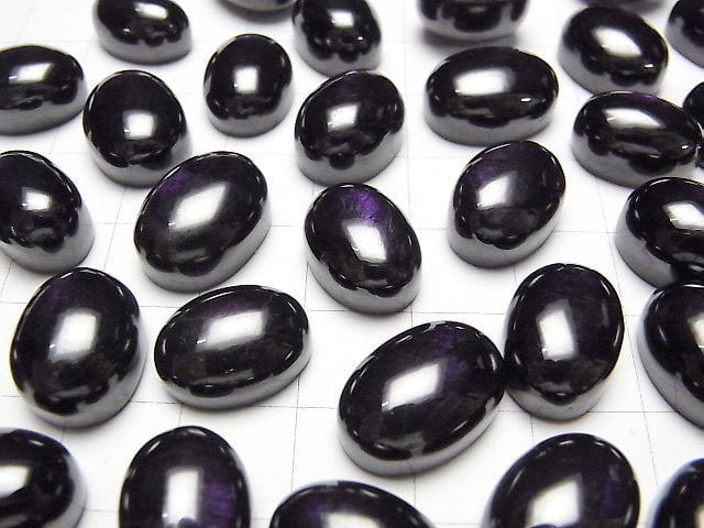 [Video]Purplite Stichtite Oval Cabochon 14-15mm 1pc