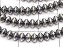 Silver925 Navajo Pearl Abacus (Rondelle) 4.5x4.5x3mm 5pcs