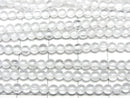 [Video]Crystal Quartz AAA- Round 3mm 1strand beads (aprx.15inch/36cm)