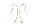 14KGF Earwire 39x13mm 1pair (2 pieces)