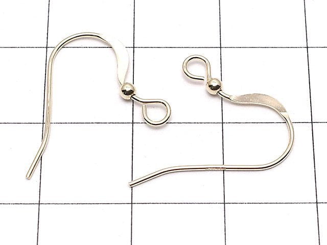 14KGF Earwire 17x19mm 1pair (2 pieces)