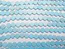 [Video]Magnesite Turquoise Cross 8x8mm 1strand beads (aprx.15inch/37cm)