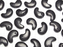 [Video] Russia Shungite AA++ Comma Shaped Bead 30x20mm 1pc