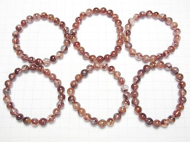 [Video] Aurora Quartz Round 8mm,9mm,10mm,12mm [Dark color] Bracelet