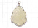 [Video][One of a kind] Libyan Desert Glass Roughlock Nugget Pendant Silver925 NO.303