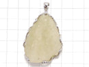 [Video][One of a kind] Libyan Desert Glass Roughlock Nugget Pendant Silver925 NO.306