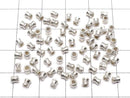 Karen Silver Rondelle (Tube) 3x2x2mm 10pcs