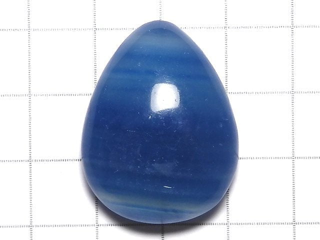 [Video][One of a kind] Natural Blue Calcite AAA Cabochon 1pc NO.165