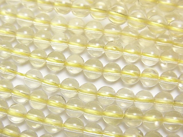 Lemon Quartz Gemstone Beads