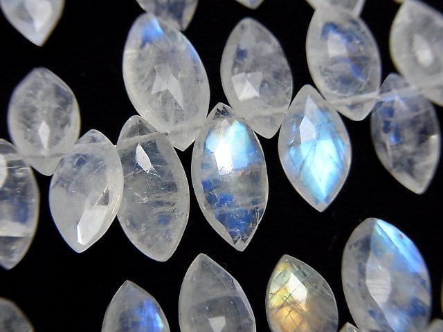 Rainbow Moonstone Gemstone Beads