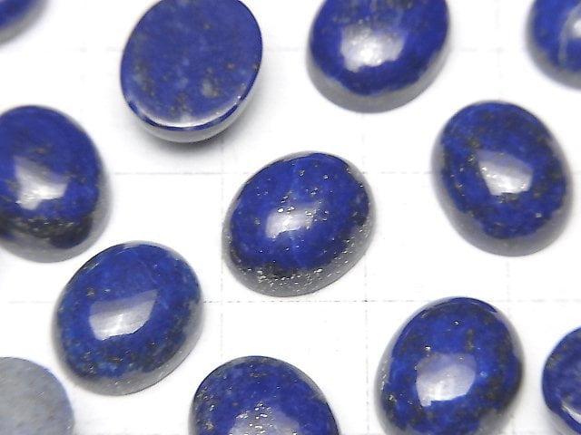 [Video] Lapislazuli AAA- Oval Cabochon 12x10mm 3pcs