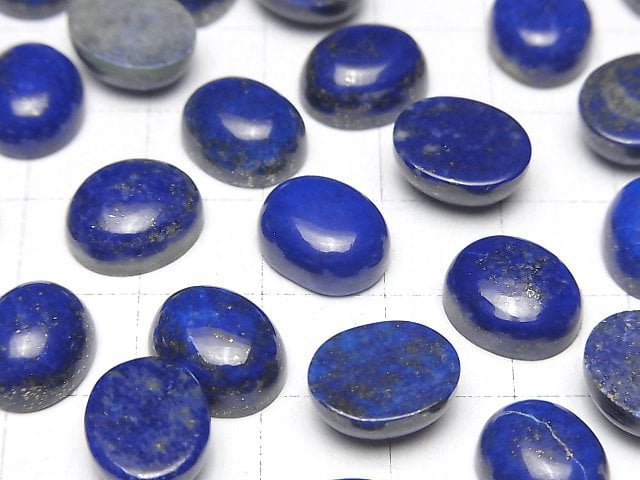 [Video] Lapislazuli AAA- Oval Cabochon 12x10mm 3pcs