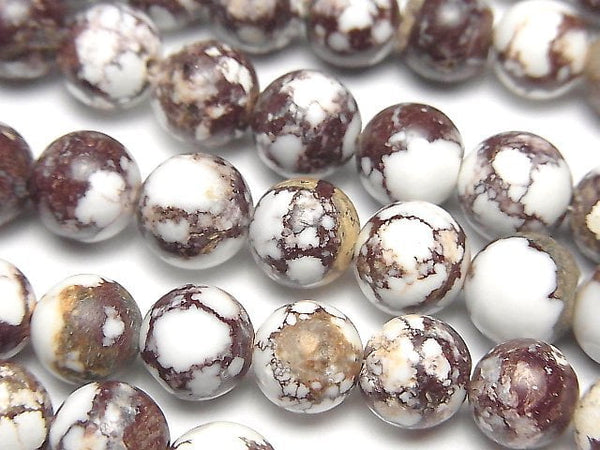 [Video]Wild Horse Round 8mm 1strand beads (aprx.6inch/16cm)