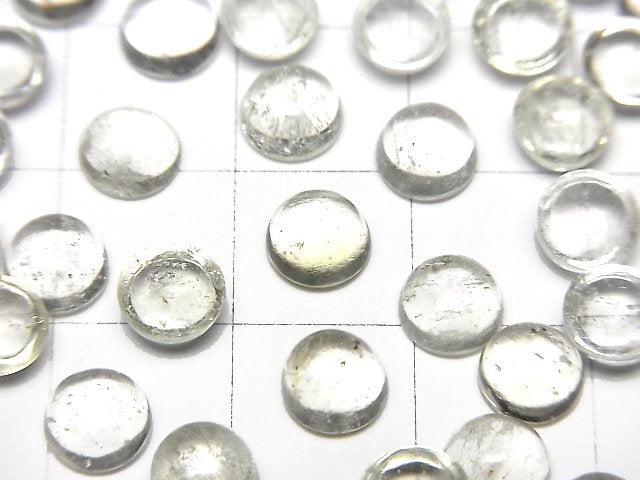 [Video]High Quality Libyan Desert Glass AAA- Round Cabochon 6x6mm 1pc