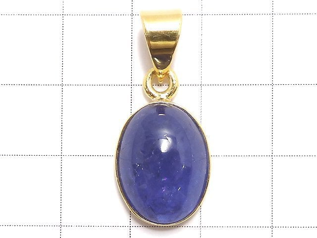 [Video][One of a kind] Tanzanite AAA- Pendant 18KGP NO.11