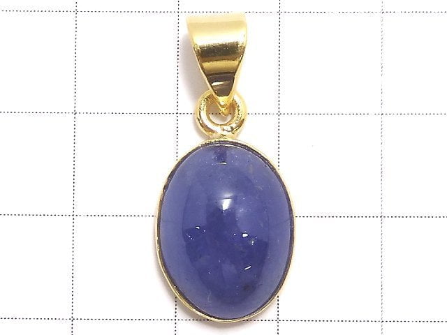 [Video][One of a kind] Tanzanite AAA- Pendant 18KGP NO.14