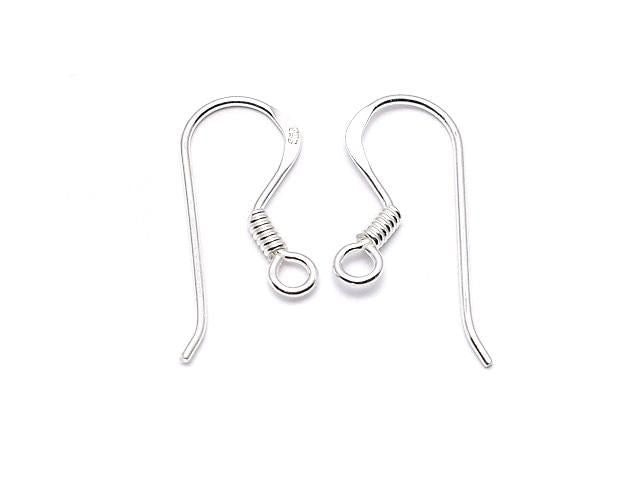Supports de boucles d'oreilles Silver925 16x9mm 2 paires