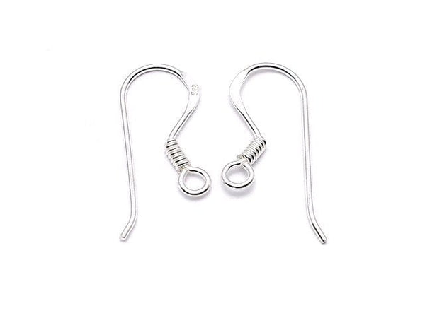 Silver925  Earwire 16x9mm 2pairs