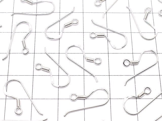 Silver925  Earwire 16x9mm 2pairs