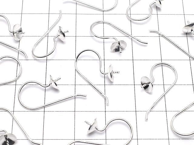 Silver 925 Earwire 23x10mm with eyelet (1 pair)