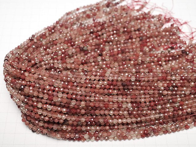 [Video]High Quality! Andesine AA++ Faceted Round 4mm 1strand beads (aprx.15inch/37cm)