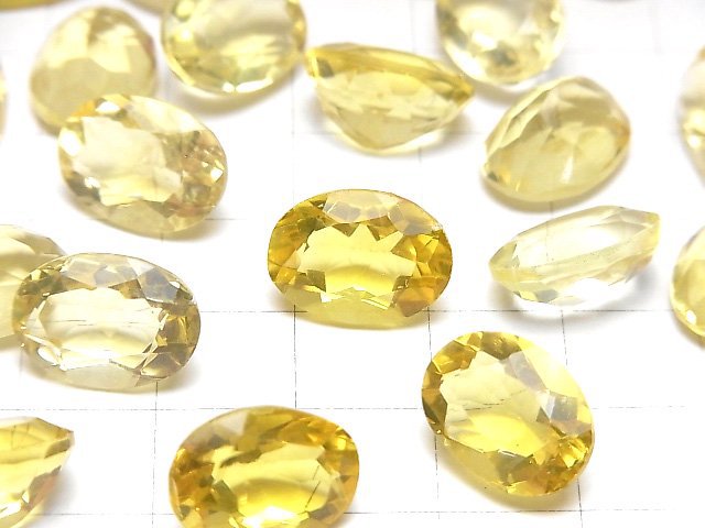 [Video]High Quality Golden Fluorite AAA Loose stone Oval Faceted 14x10mm 2pcs