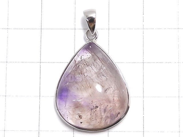 [Video][One of a kind] High Quality Elestial Quartz AAA- Pendant Silver925 NO.6