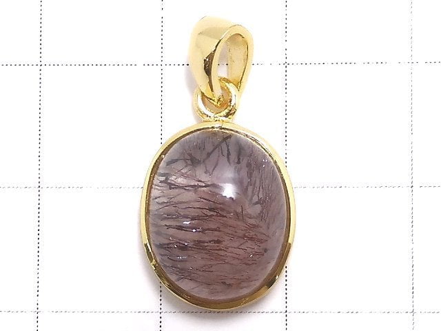 [Video][One of a kind] Elestial Quartz AA++ Pendant 18KGP NO.114